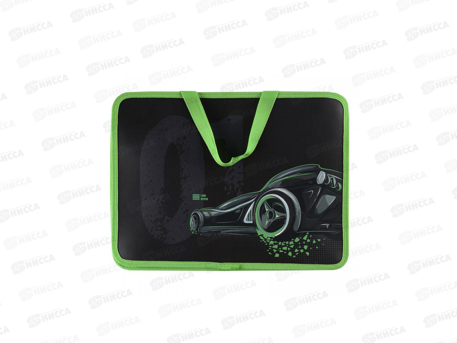 Папка д/тетр. КОКОС &quotAuto Fight&quot, пл., с руч.,на молн.  210377