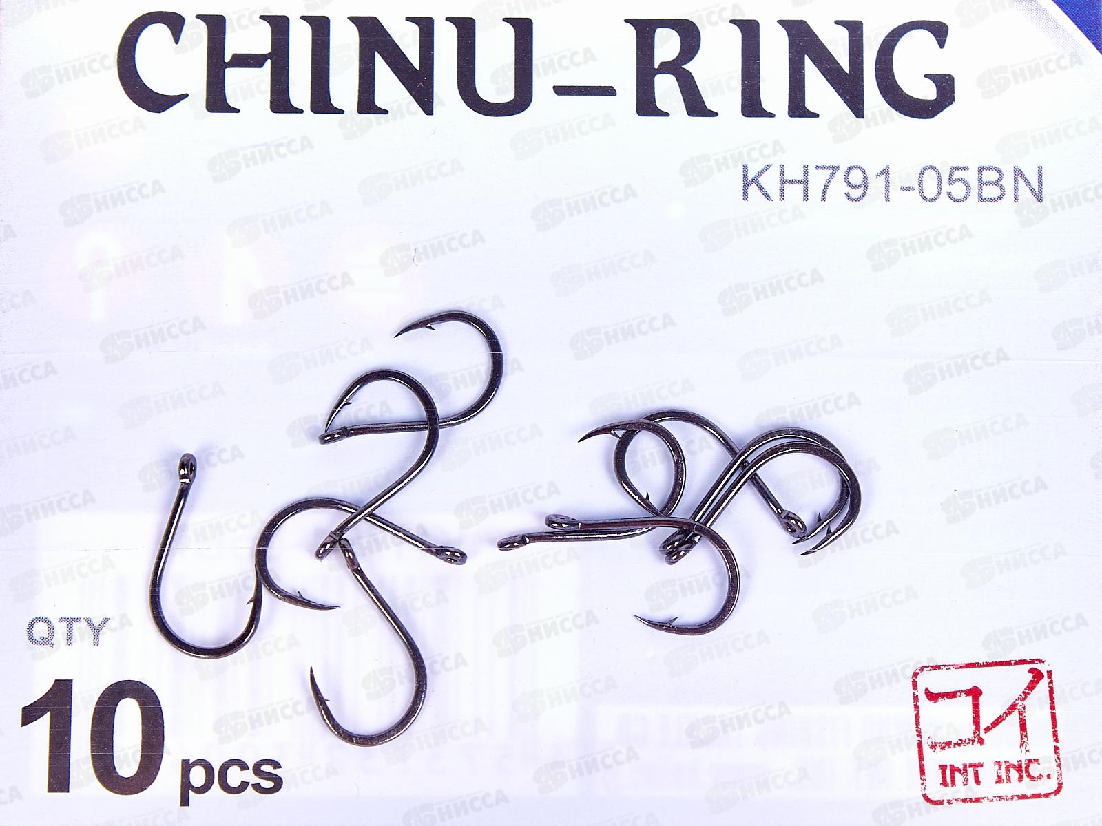 Крючок KOI &quotСHINU-RING&quot р.12 (INT)/0.5 (AS) цвет BN, КН791-05BN  (10шт)
