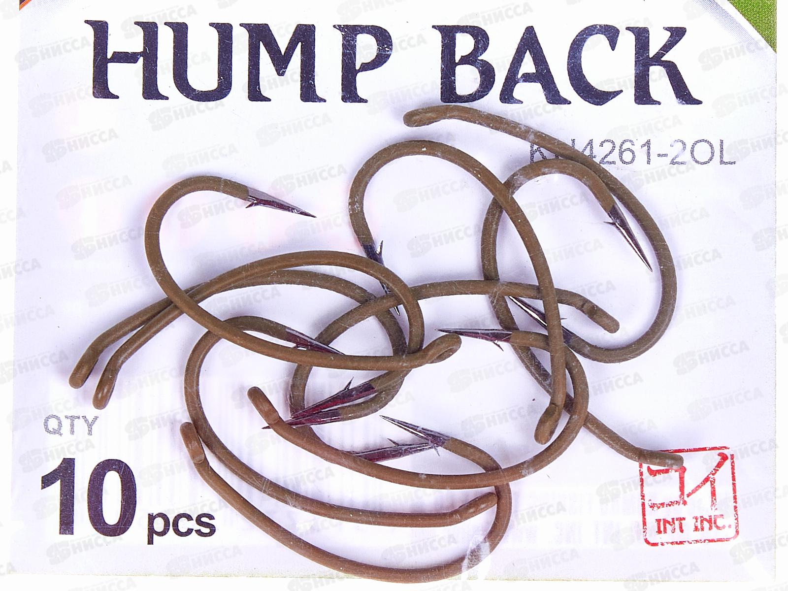Крючок KOI &quotHUMP BACK&quot р.2 (INT), цвет OL, карповый КН4261-2OL (10шт)