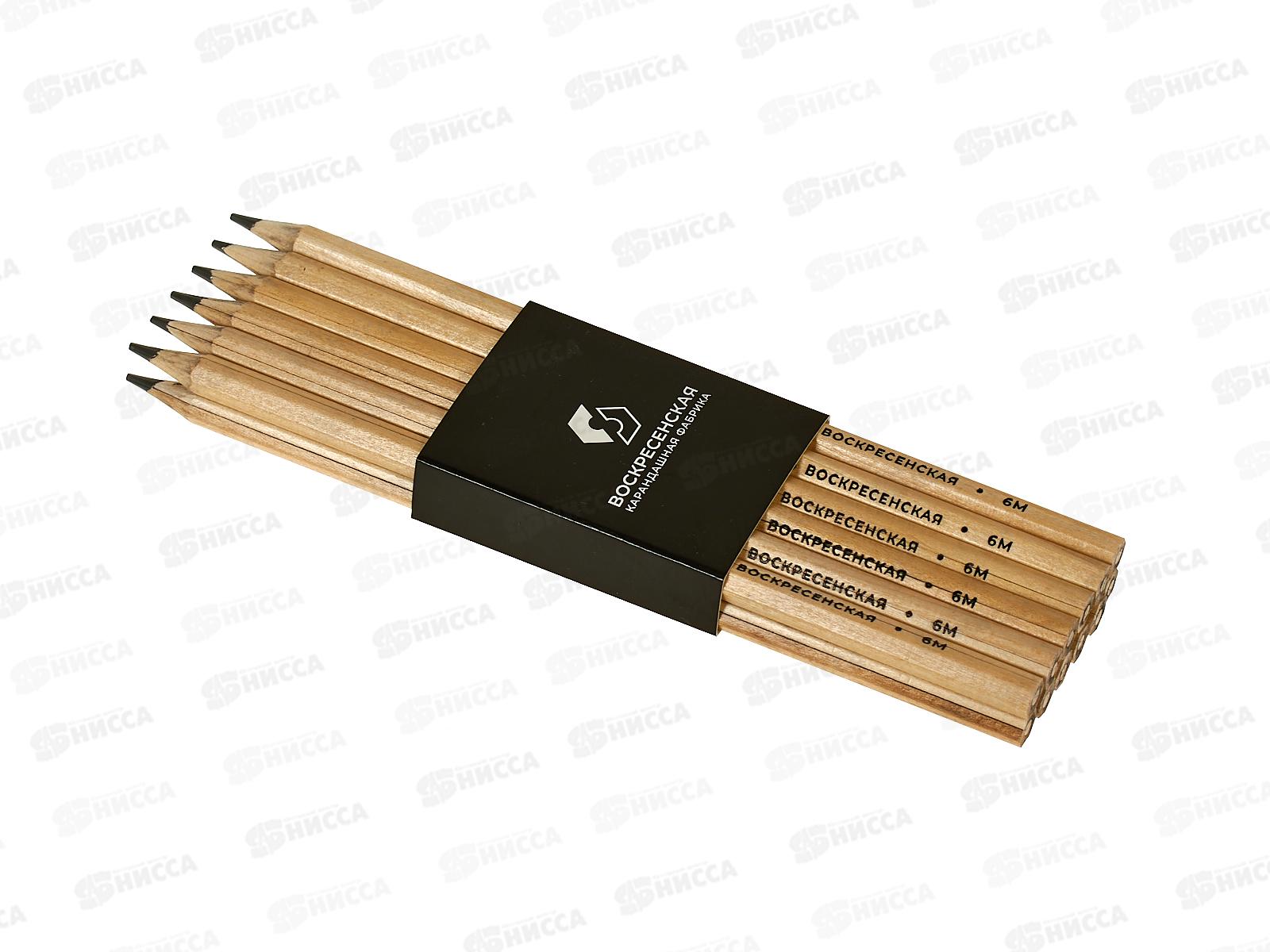 Карандаш чернографитный  ВКФ &quotИнженер&quot 6M,  1231*72