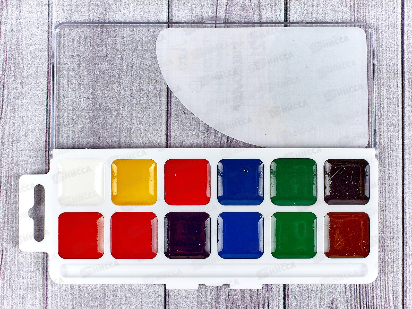 Акварель &quotЛео&quot Учись 12 цветов LW-0112 *12/32