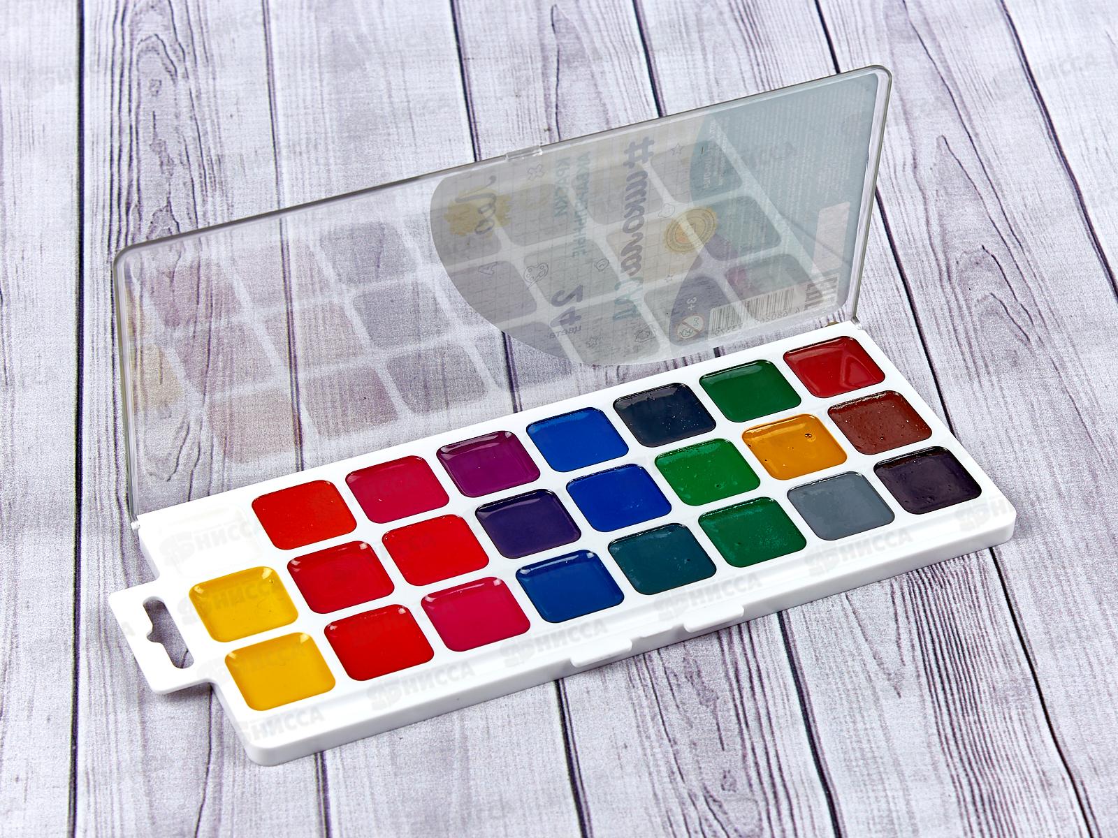 Акварель &quotЛео&quot Учись 24цветов LW-0124*12