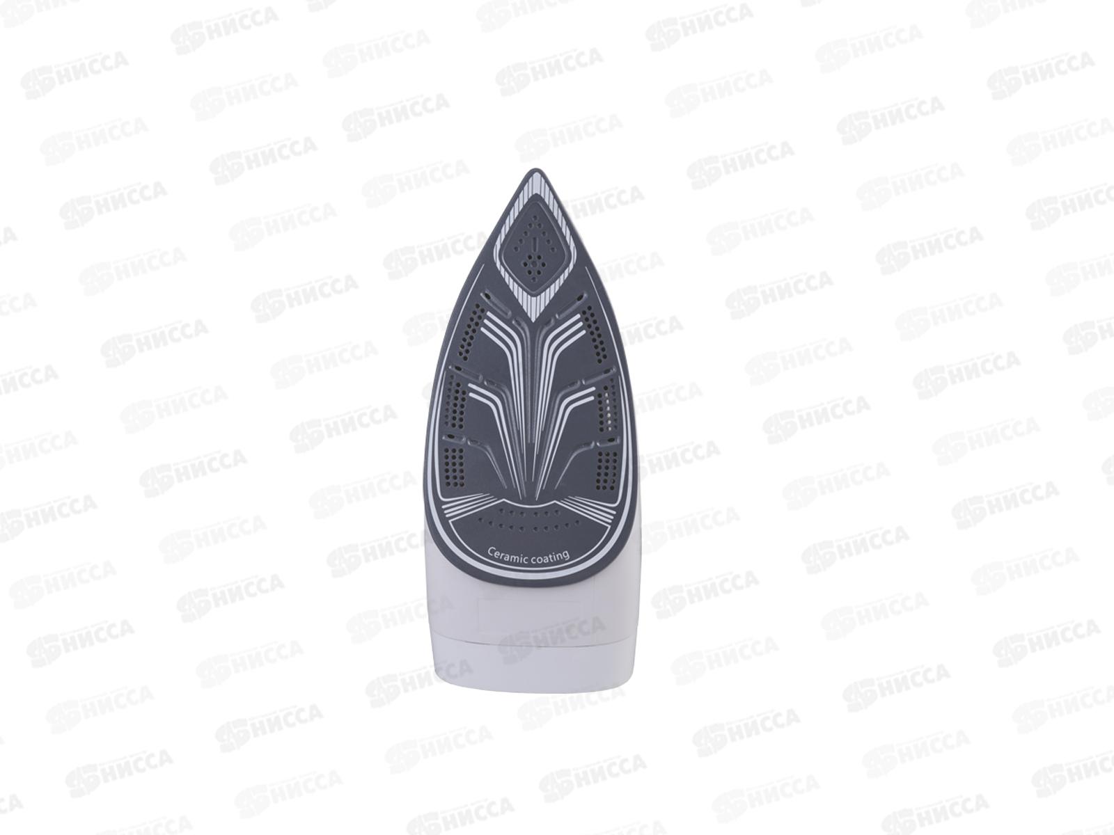 Утюг электрический SA-3059CBL 2400Вт керамика самоочиститель