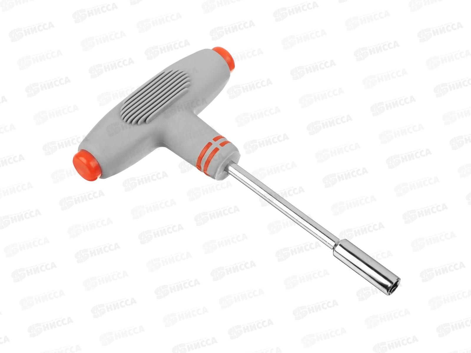 Отвертка ЕРМАК Т-образная с набором бит 11пр 651-137 г