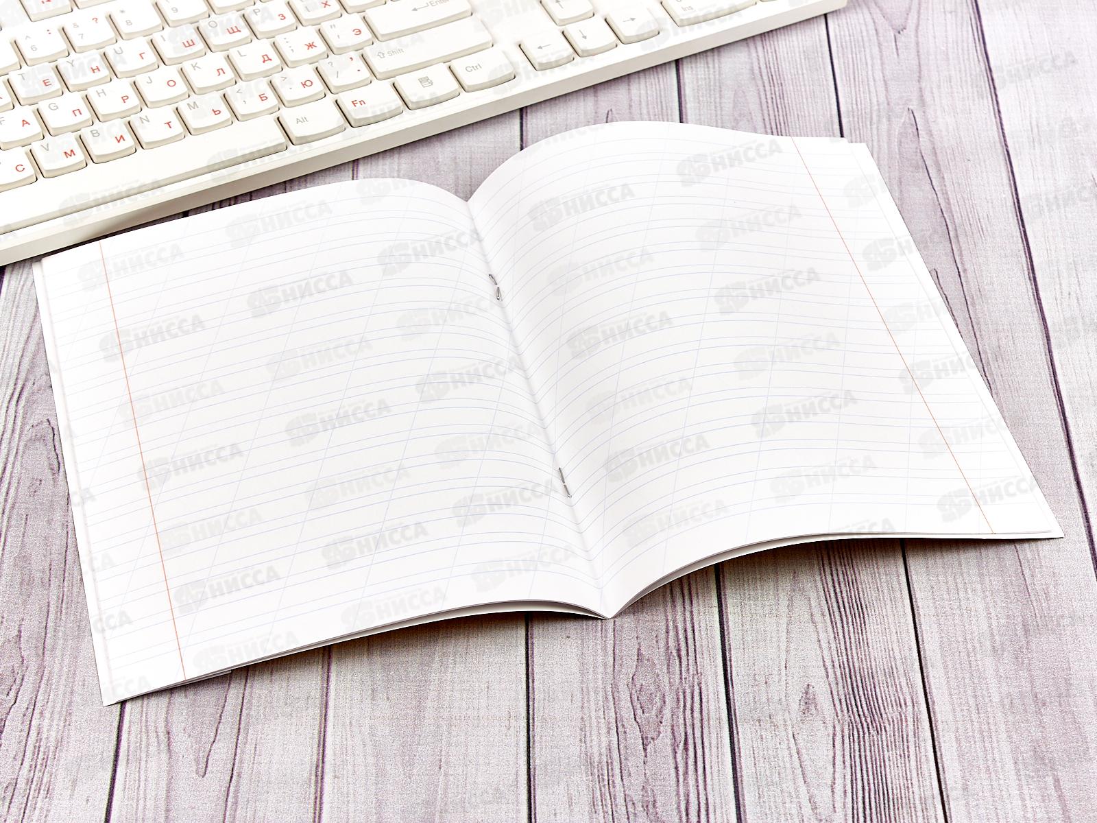 Тетрадь 12листов  в косую линию ЭКСМ Однотонная серия, 5 видов ТКЛ124995 *100