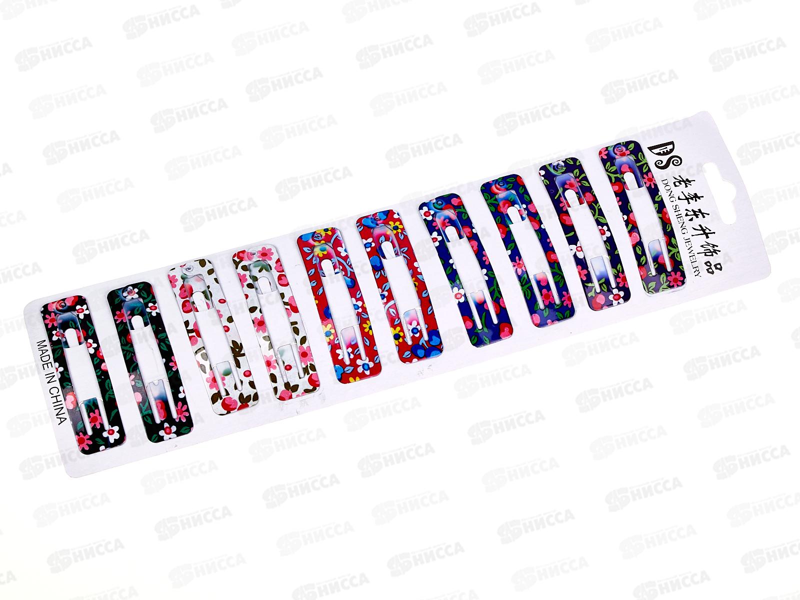 Зажим для волос ОМ091 &quotКантри&quot 6см *1/10 №1в