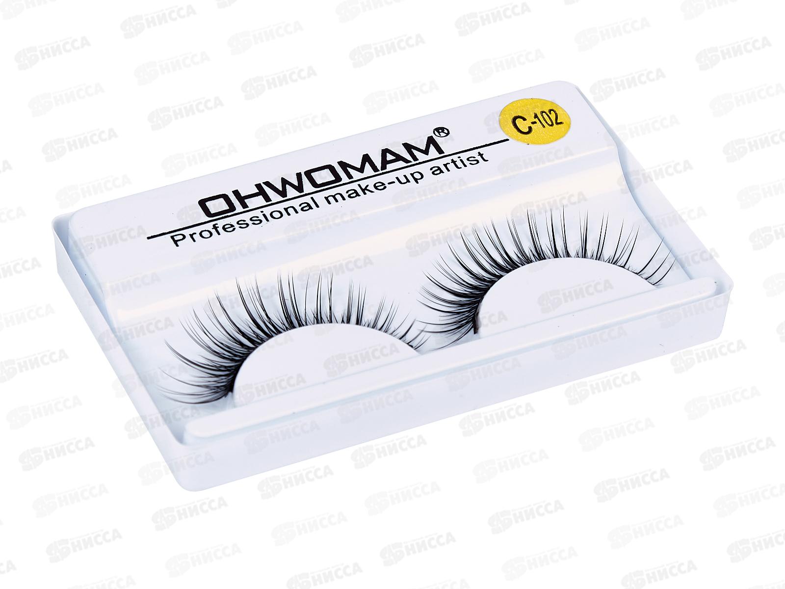 Ресницы накладные OHWOMAM с клеем