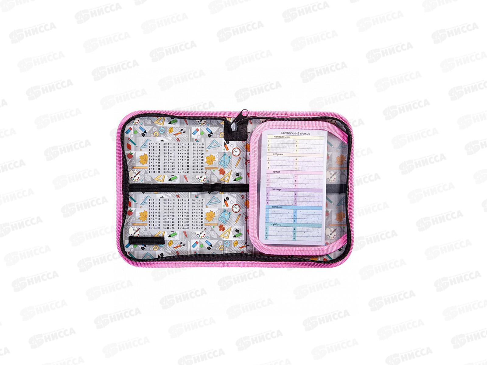 Пенал Hatber 19*13  Sweet moment 1 отделение на молнии 47246