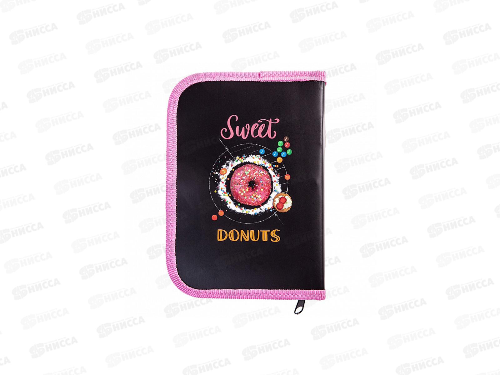 Пенал Hatber 19*13  Sweet moment 1 отделение на молнии 47246