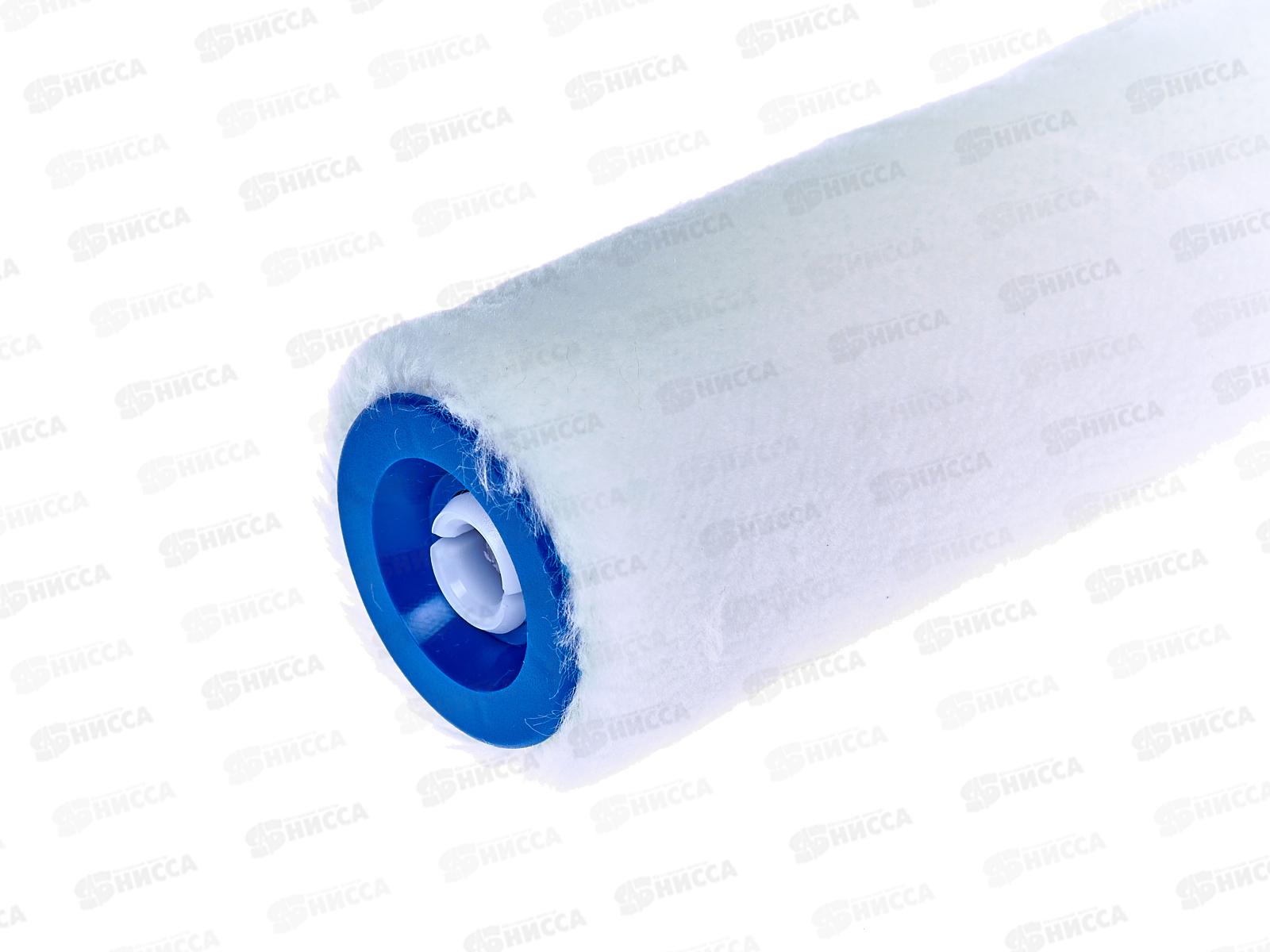 Валик 240мм, D6мм, ЭКСПЕРТ Велюр белый, 401 *25