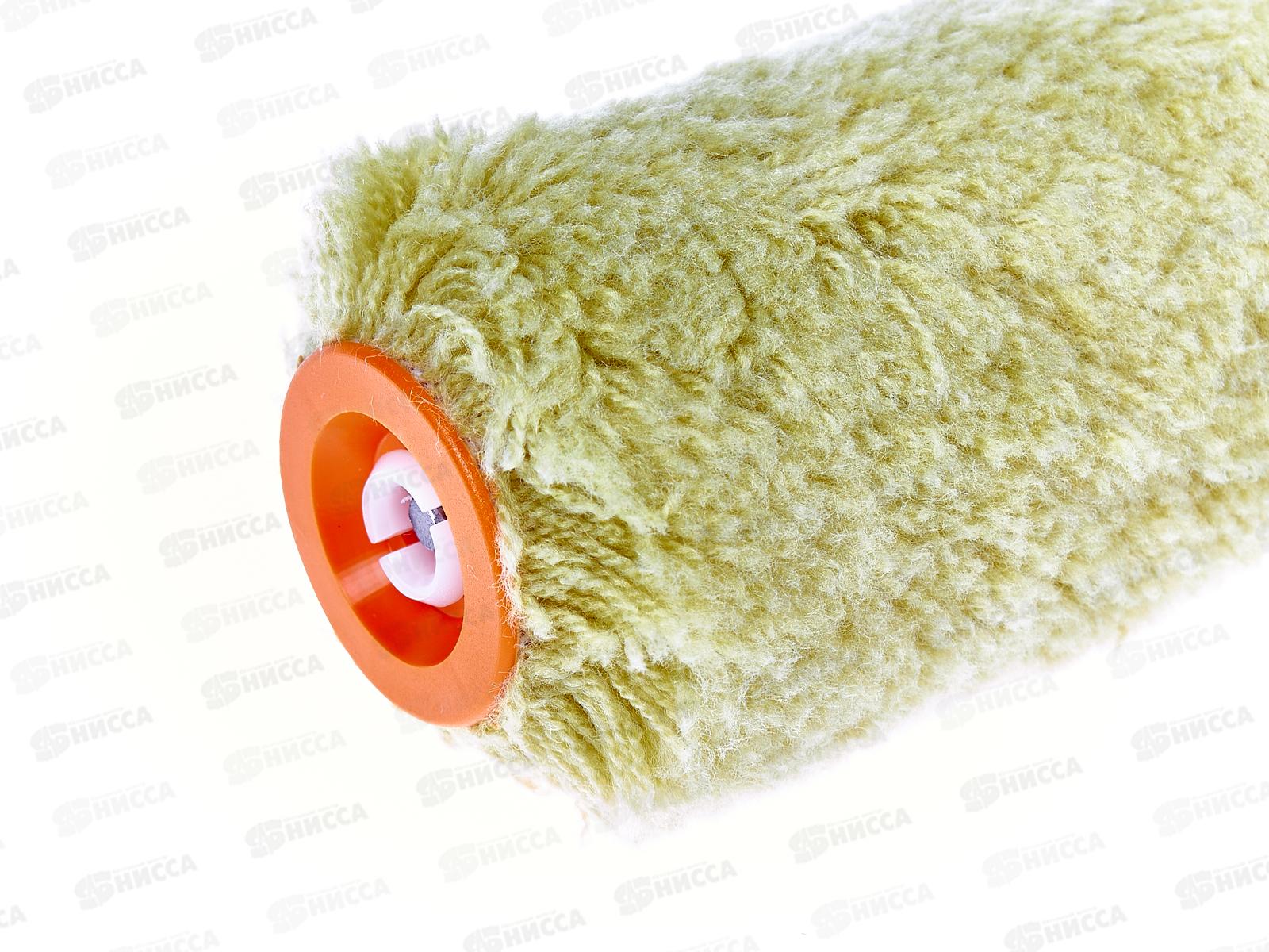 Валик 180мм, D6мм, ЭКСПЕРТ Желтый ворс, 402 *35