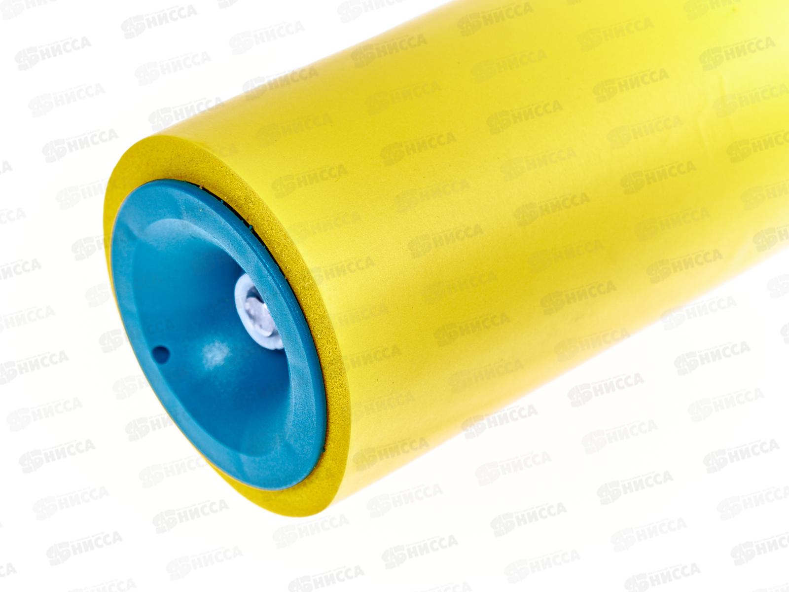 Валик для прикатки обоев ПРОФИ-180мм, двухкомпонентная ручка, D8мм, резиновый, 700 *30