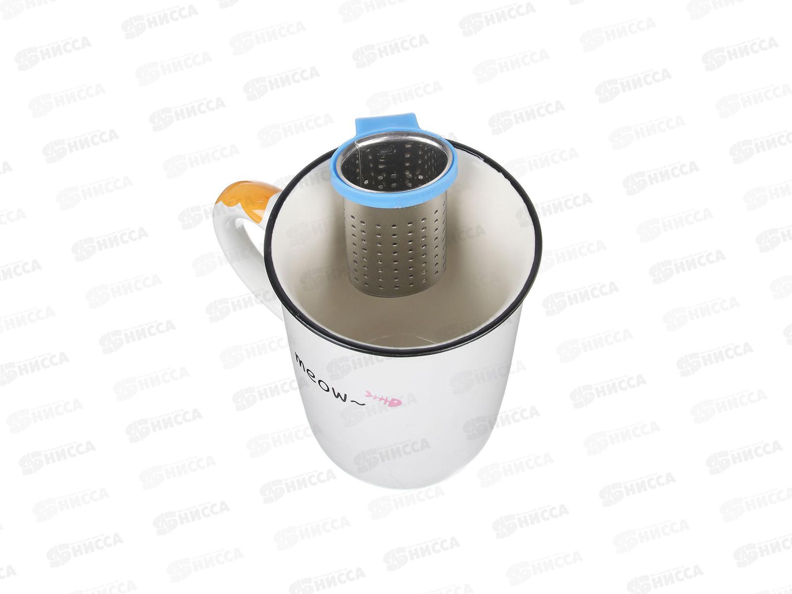 Ситечко для чая на кружку нержавеющая сталь 884-338 г