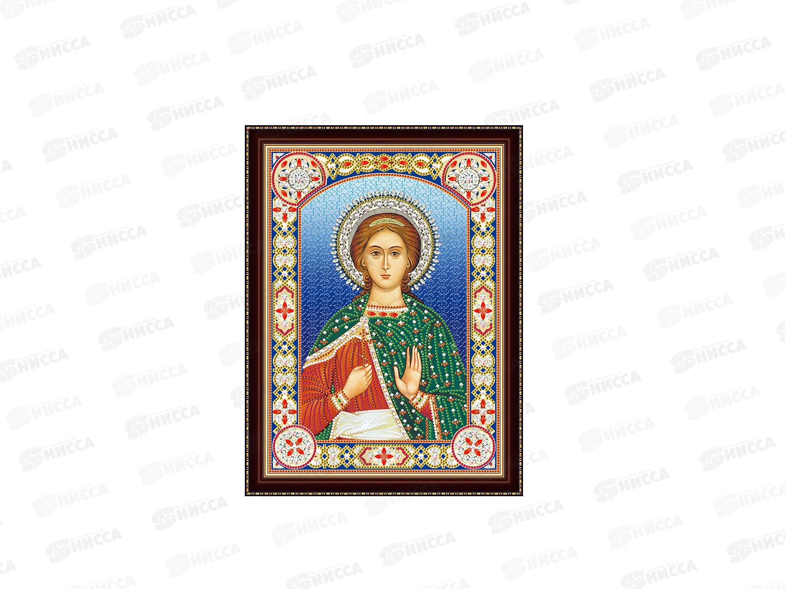 Алмазная мозаика (блестящая) 30х40см Икона Умиление Пресвятой Богородицы №2, ВН26 с подрамником