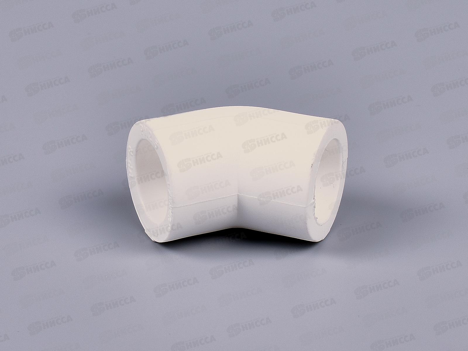 Угольник PP-R 45 градусов DN20 Aqualink, 03459 *50/500