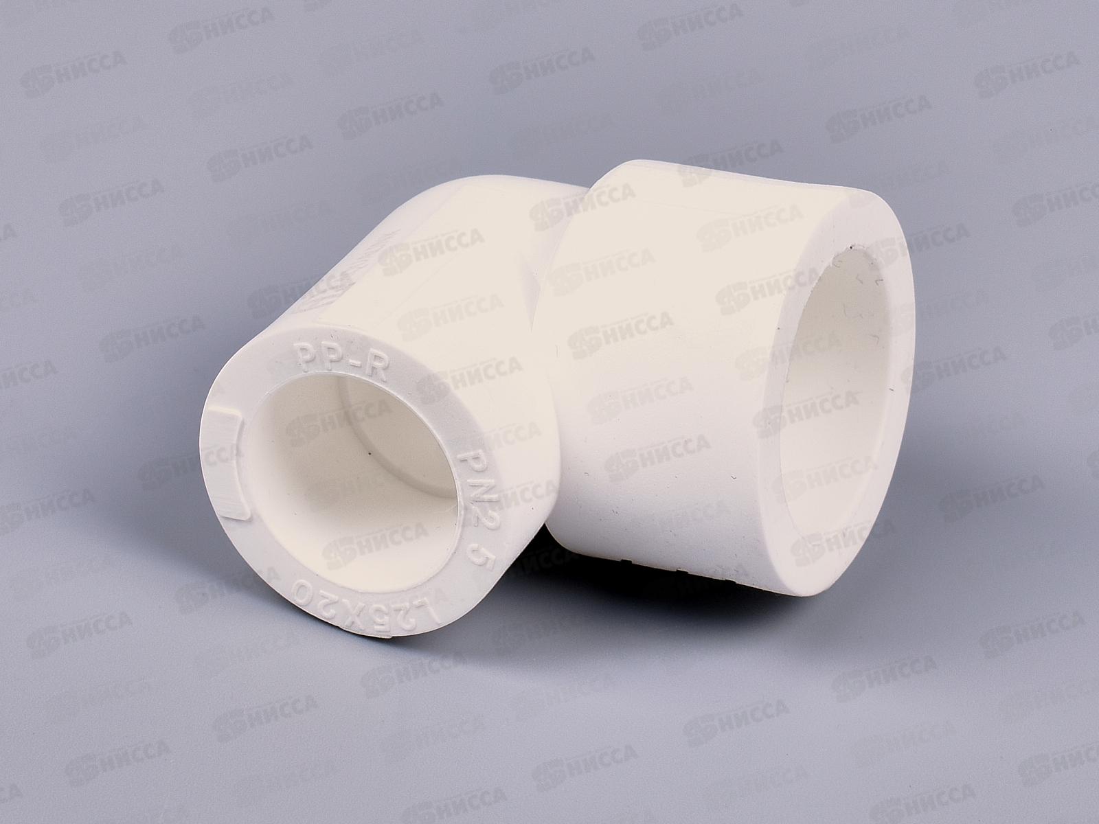 Угольник PP-R переходной 90° в/р DN25*20 Aqualink, 03429  *50