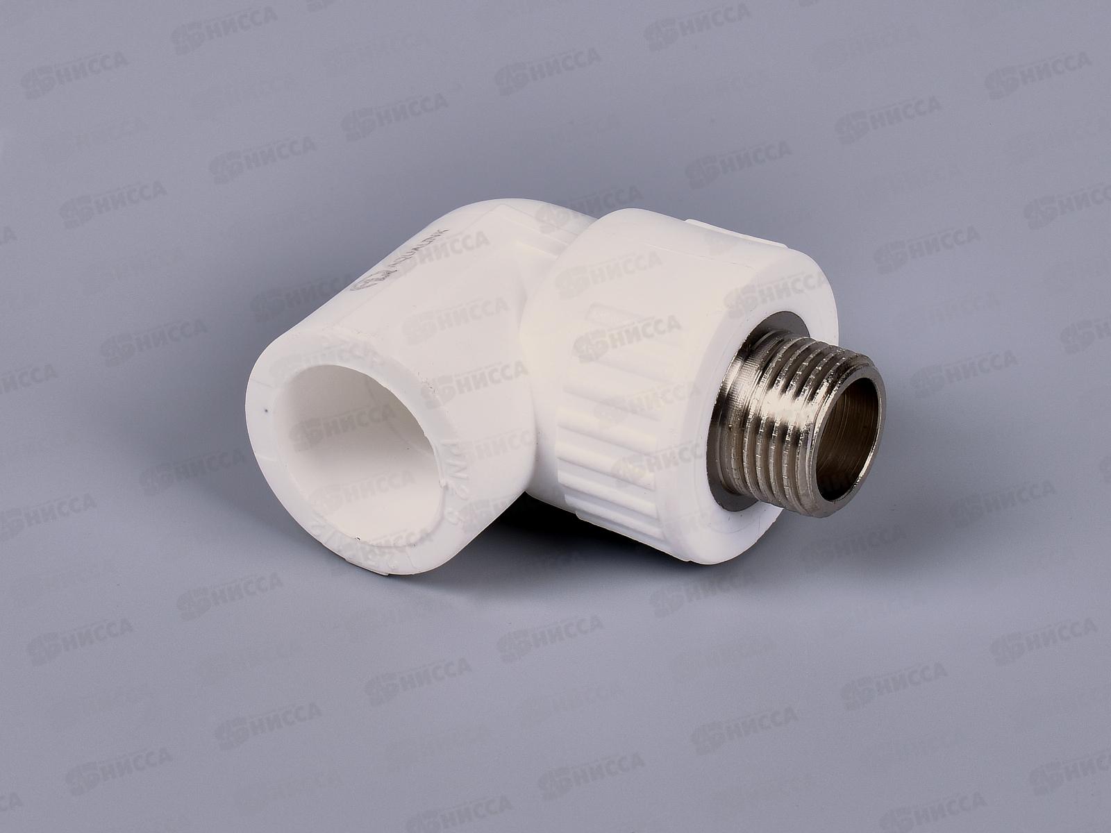 Угольник PP-R комб. н/р DN25*1/2&quot пп/ш Aqualink, 03556 *5/50