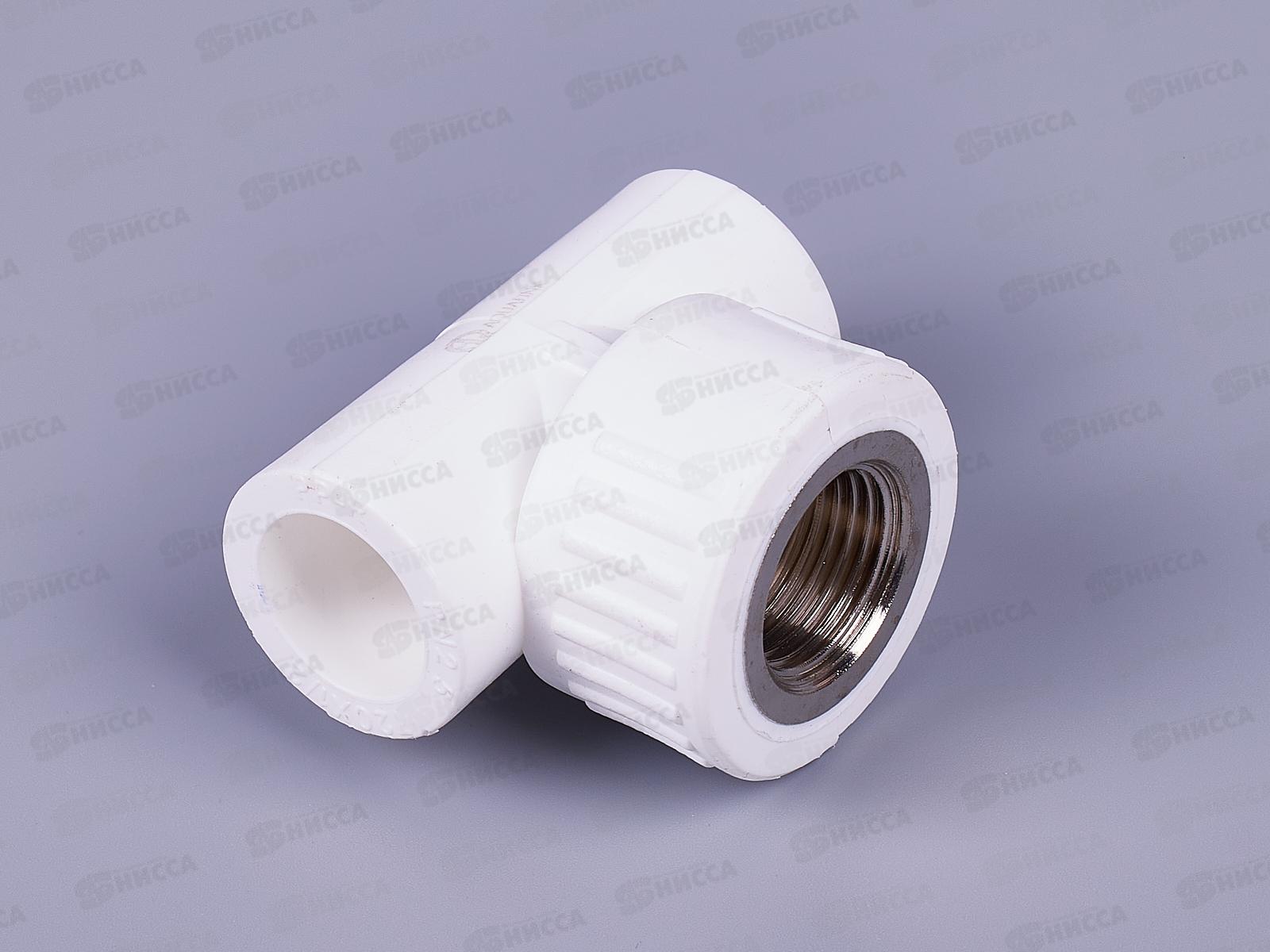 Тройник комбинированный с внутренней резьбой 20*1/2*20 Aqualink, 03560 *10/60