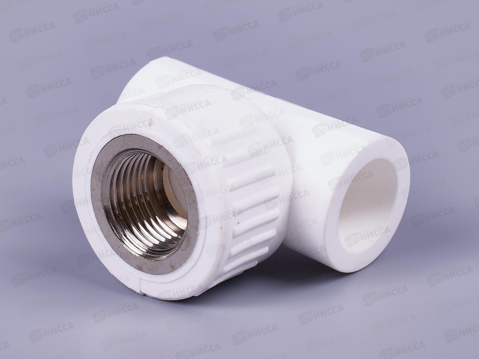 Тройник комбинированный с внутренней резьбой 20*1/2*20 Aqualink, 03560 *10/60