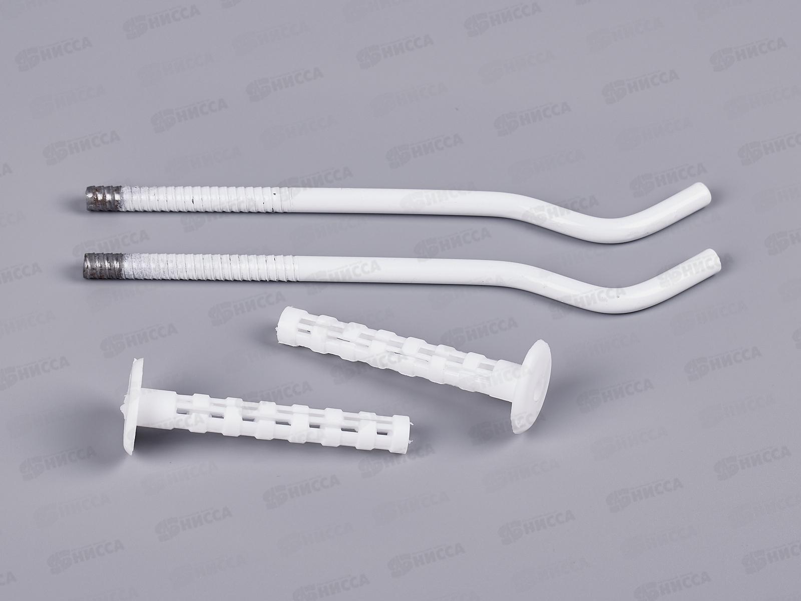 Кронштейн для радиатора анкерный с дюбелем 7*180 2шт в упаковке, круглый, Aqualink, 03898 *2/50