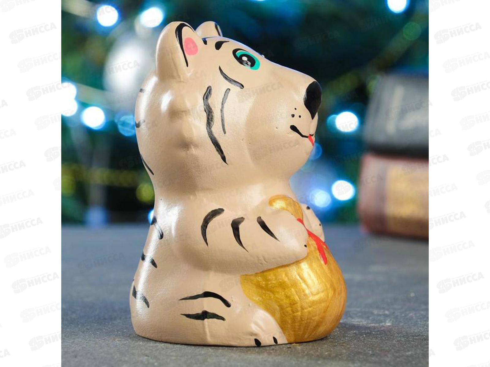 Копилка  &quotТигр с мешком 11,8см белый 7152135/302981 Н-118