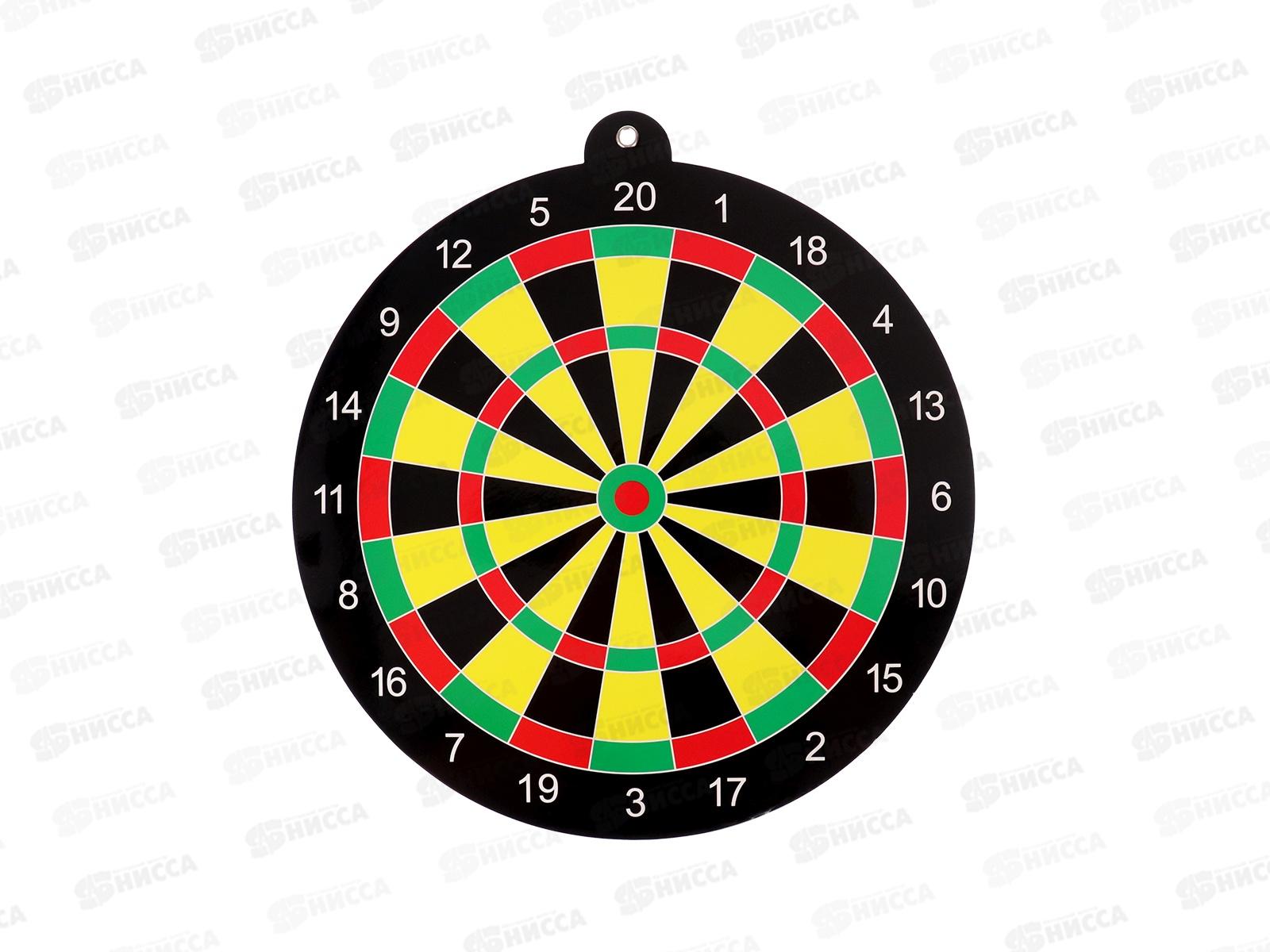 Дартс магнитный 24см &quotТочно в цель №2&quot 1646048 (2 дротика)