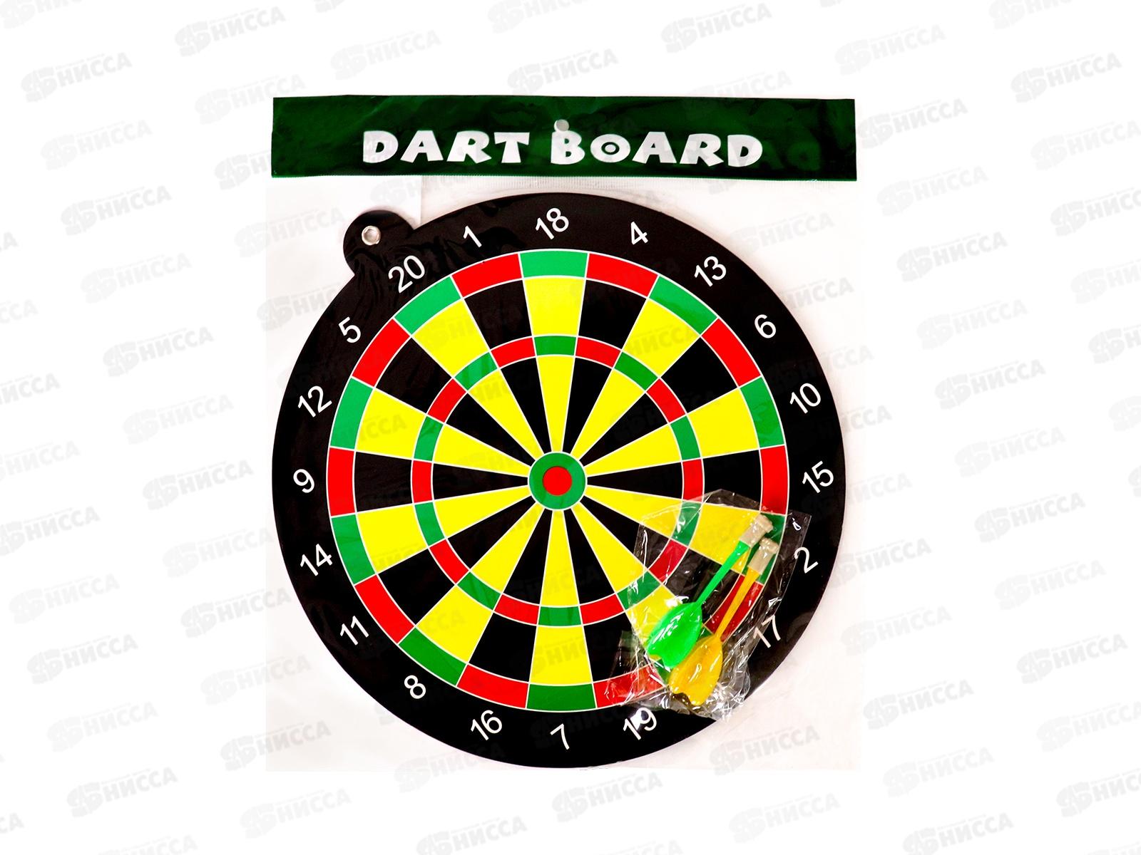 Дартс магнитный 24см &quotТочно в цель №2&quot 1646048 (2 дротика)