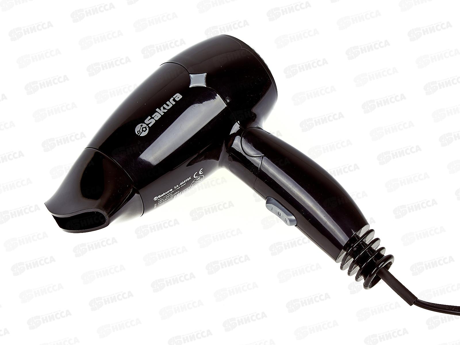 Фен электрический SA-4049BK 1200BT