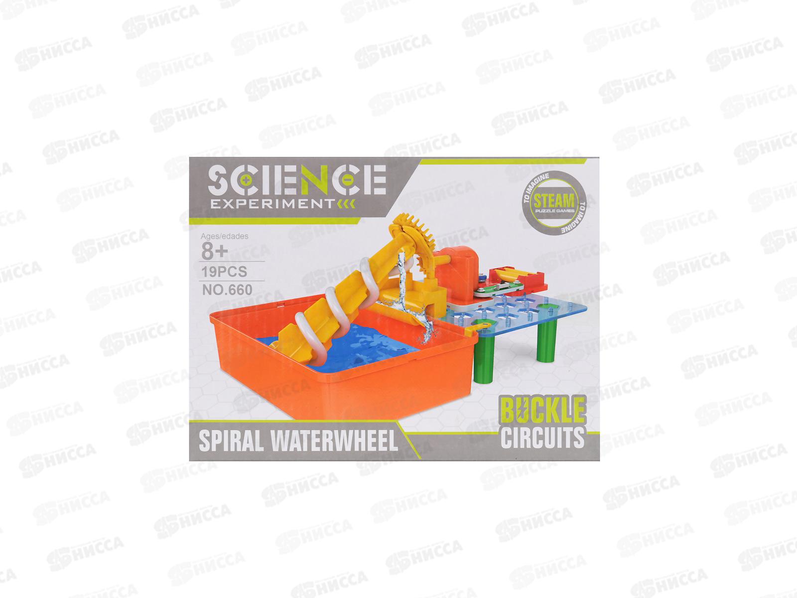 Конструктор электронный 660 19 деталей в коробке, 280624  *12  гб