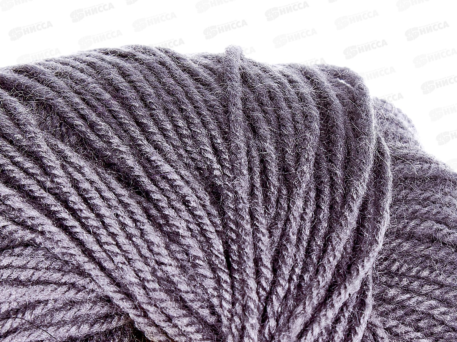 Пряжа Карамелька акрил 100% 50гр 175м серый 169 *10