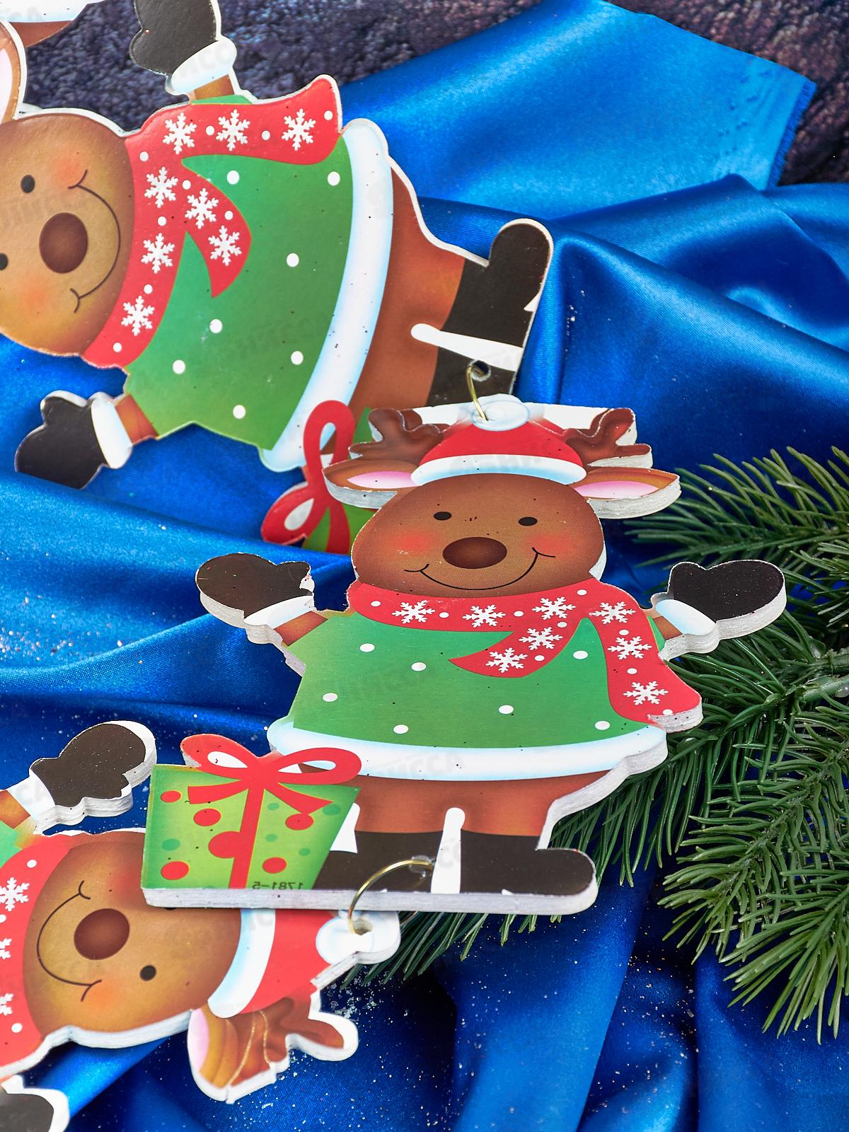 Панно бумажное новогоднее 6218-17 *10/600