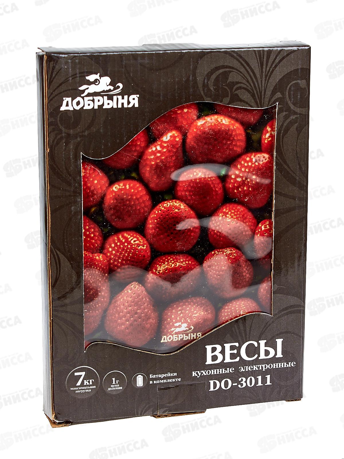 Весы кухонные DO-3011S клубника Добрыня