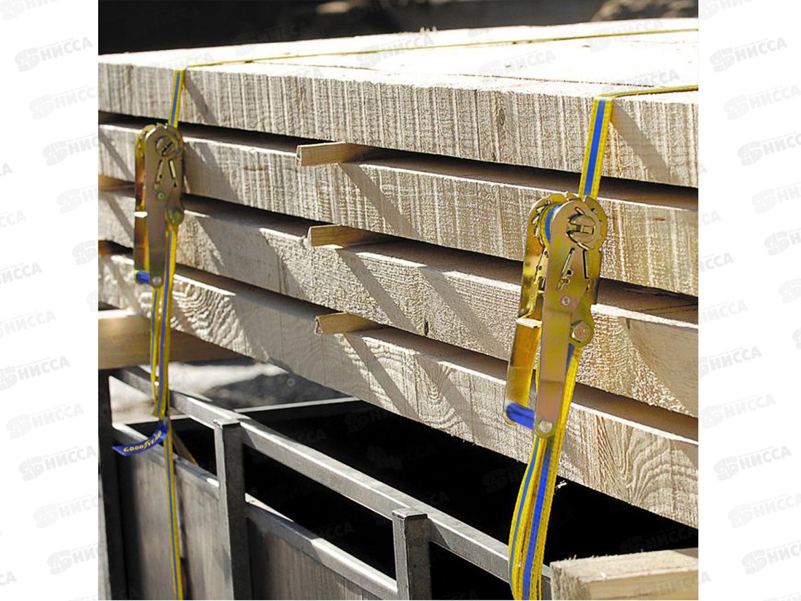 Стяжка груза с храповым механизмом Goodyear 2т, 10м  GY005203 *10