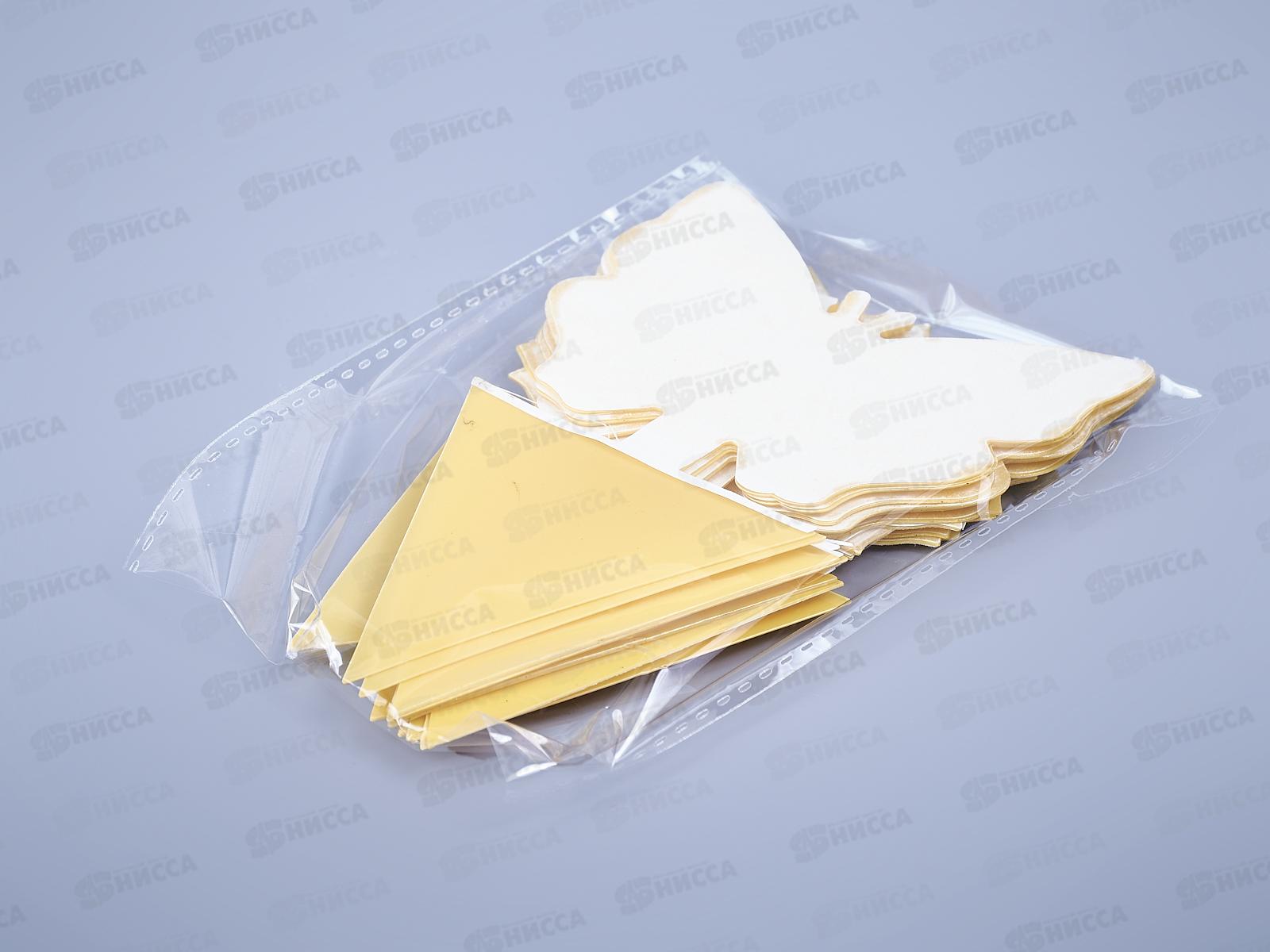 NADZOR клеевая ловушка для летающих и ползающих насекомых в горшки комнатных цветов 12шт*30