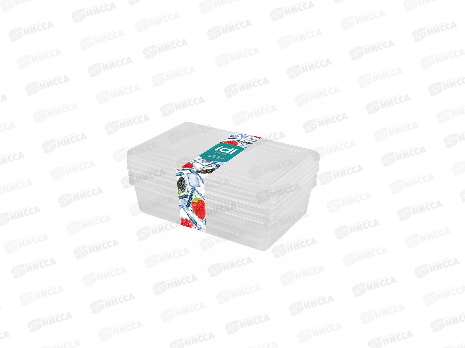 Контейнер для заморозки &quotAsti&quot прямоугольный 0,75л х 3шт 221100801/00 *13