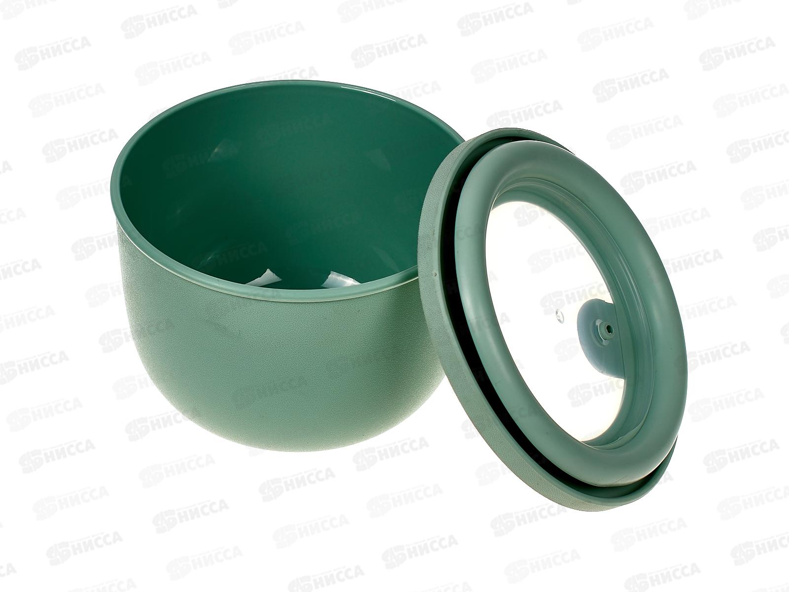 Миска НЕО 0,6л для СВЧ герметичная Фисташковый М1324 *16