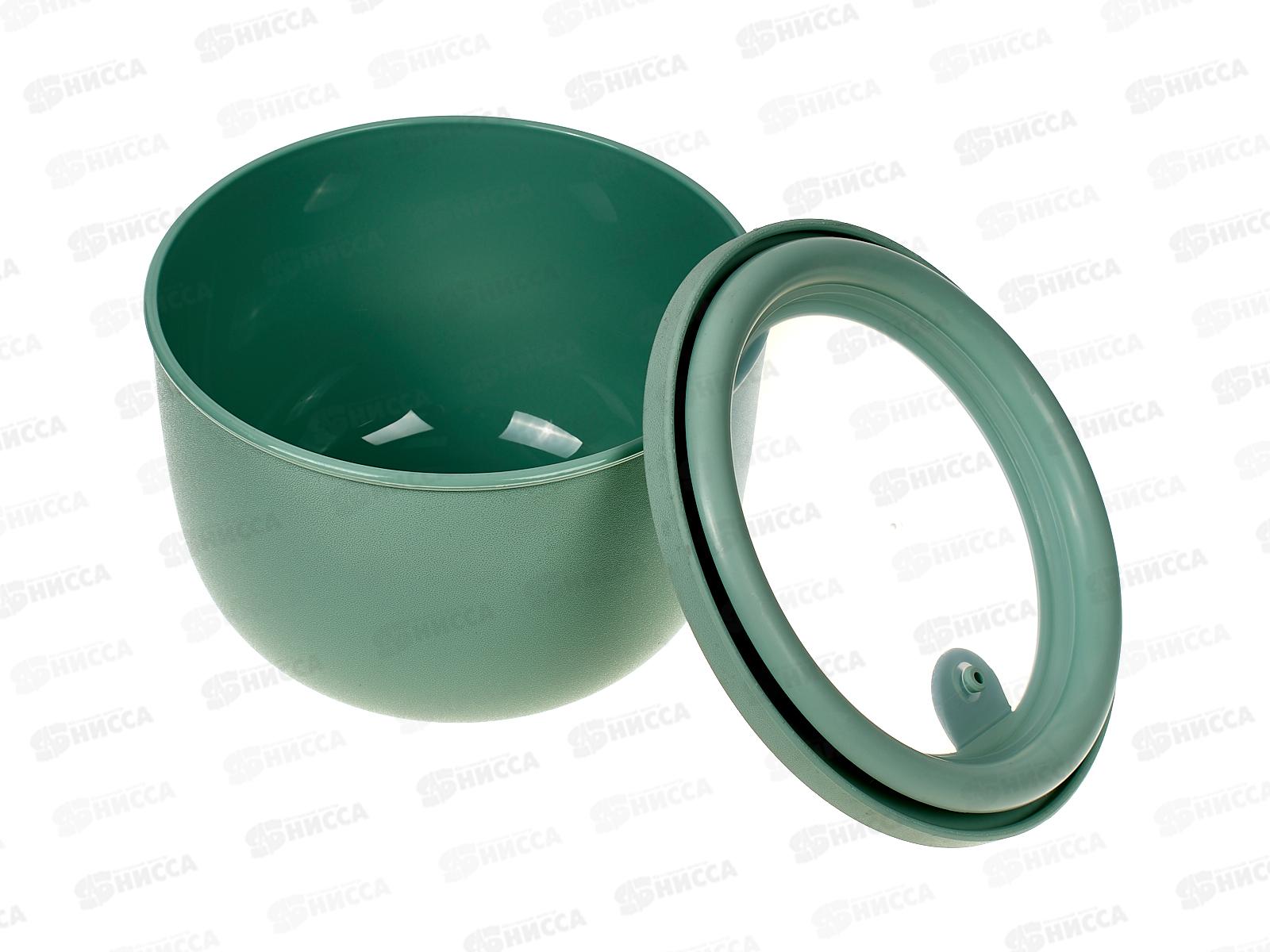 Миска НЕО 1,2л для СВЧ герметичная Фисташковый М1325 *16