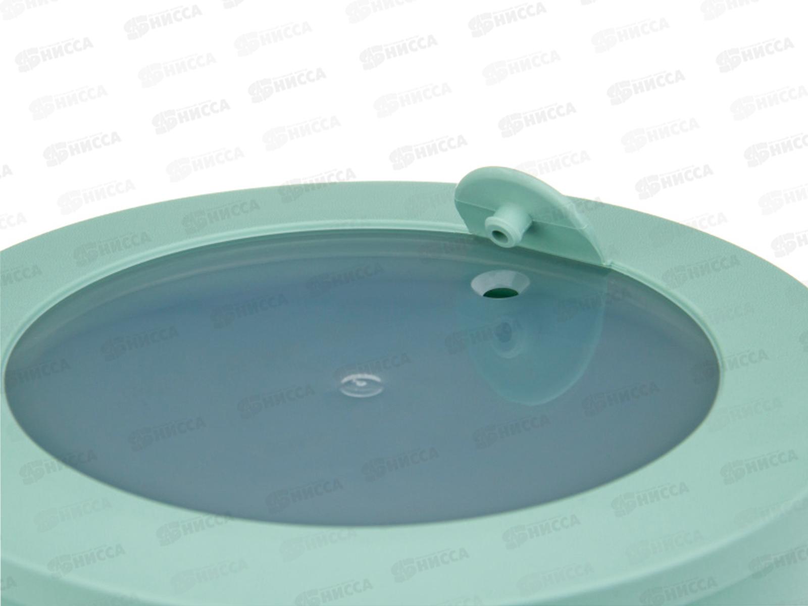 Миска НЕО 1,2л для СВЧ герметичная Фисташковый М1325 *16