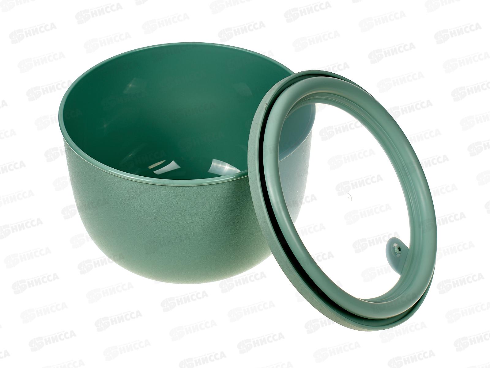 Миска НЕО 2,1л для СВЧ герметичная Фисташковый М1326 *12