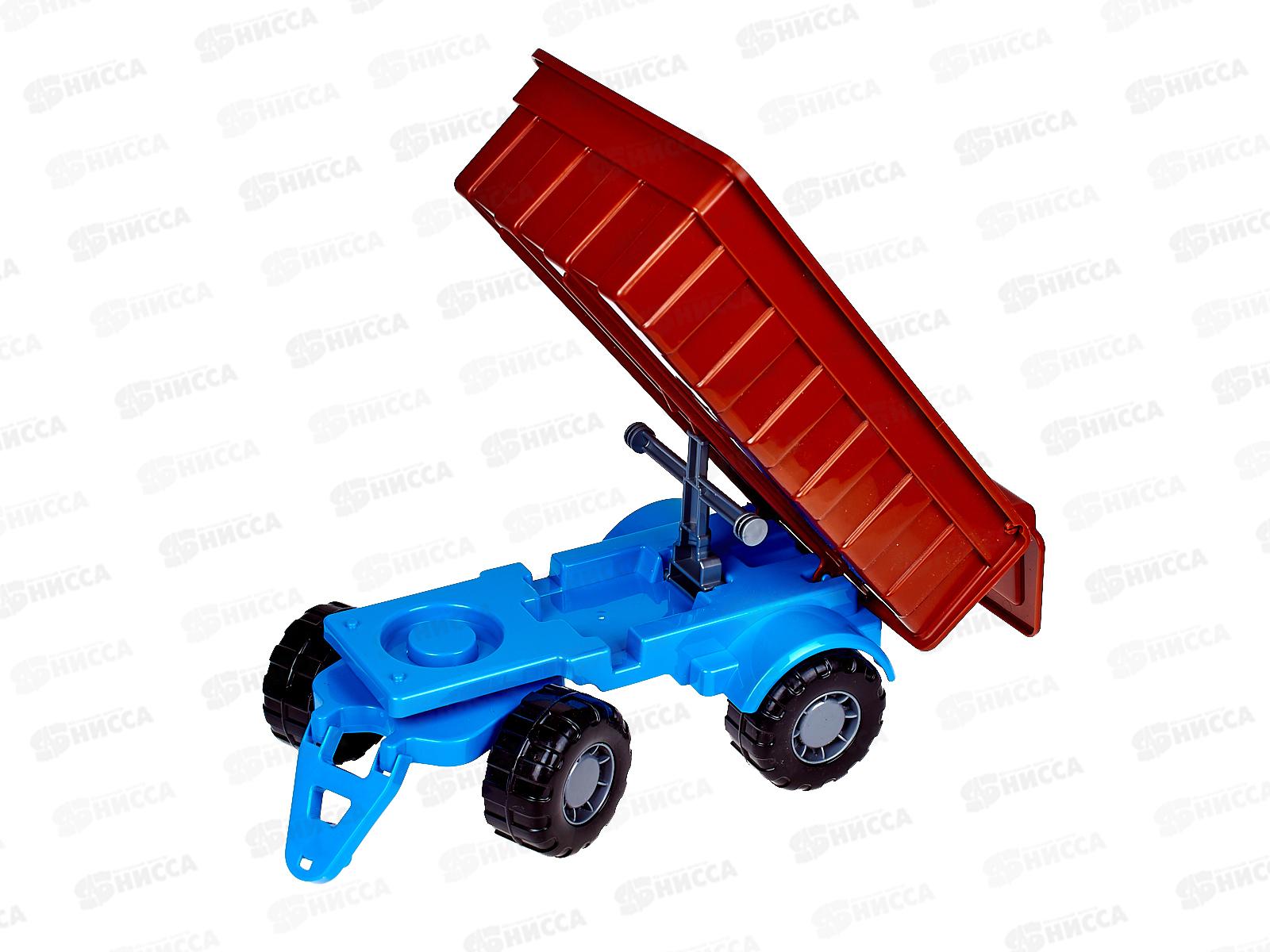 Трактор &quotАлтай&quot (синий) с прицепом №1 (в сеточке), 84750  *4