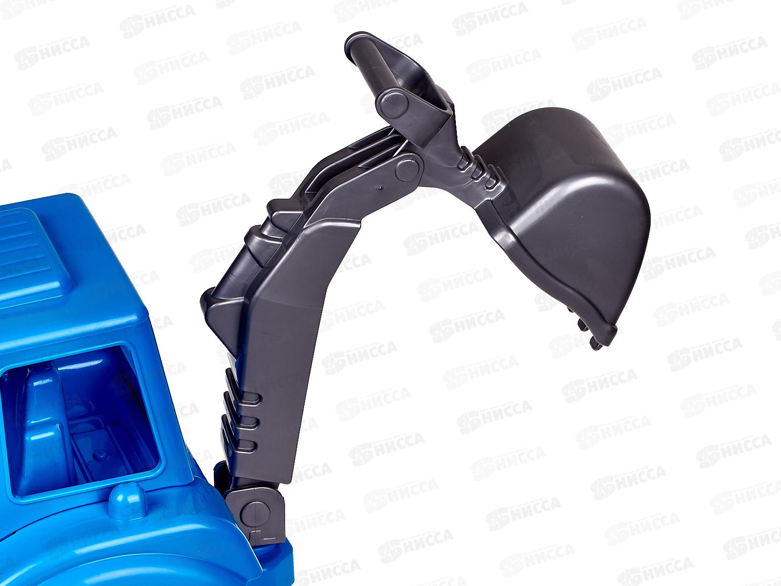 Трактор &quotАлтай&quot (синий) с лопаткой (в сеточке), 84866  *8