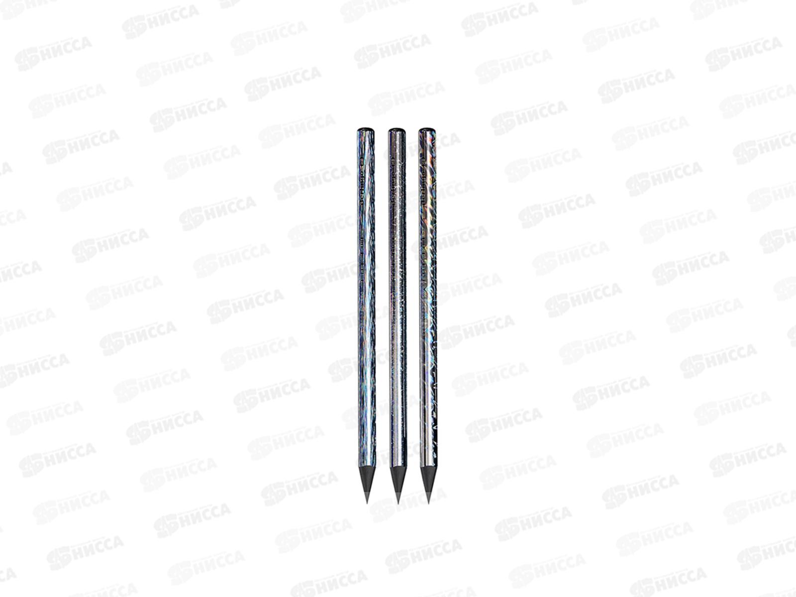 Карандаш чернографитный Berling HB Black Diamond заточенный черный ВP01306*1/72