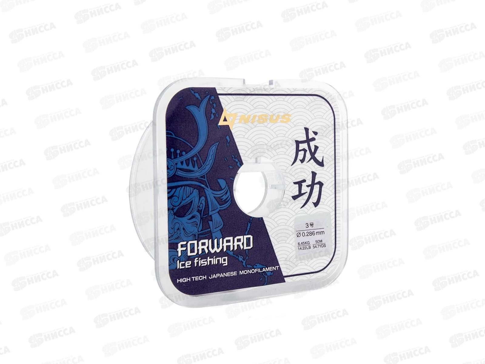 Леска FORWARD ICE FISHING 0.286mm/50m (N-FIF-0.286-50) Nisus 314627