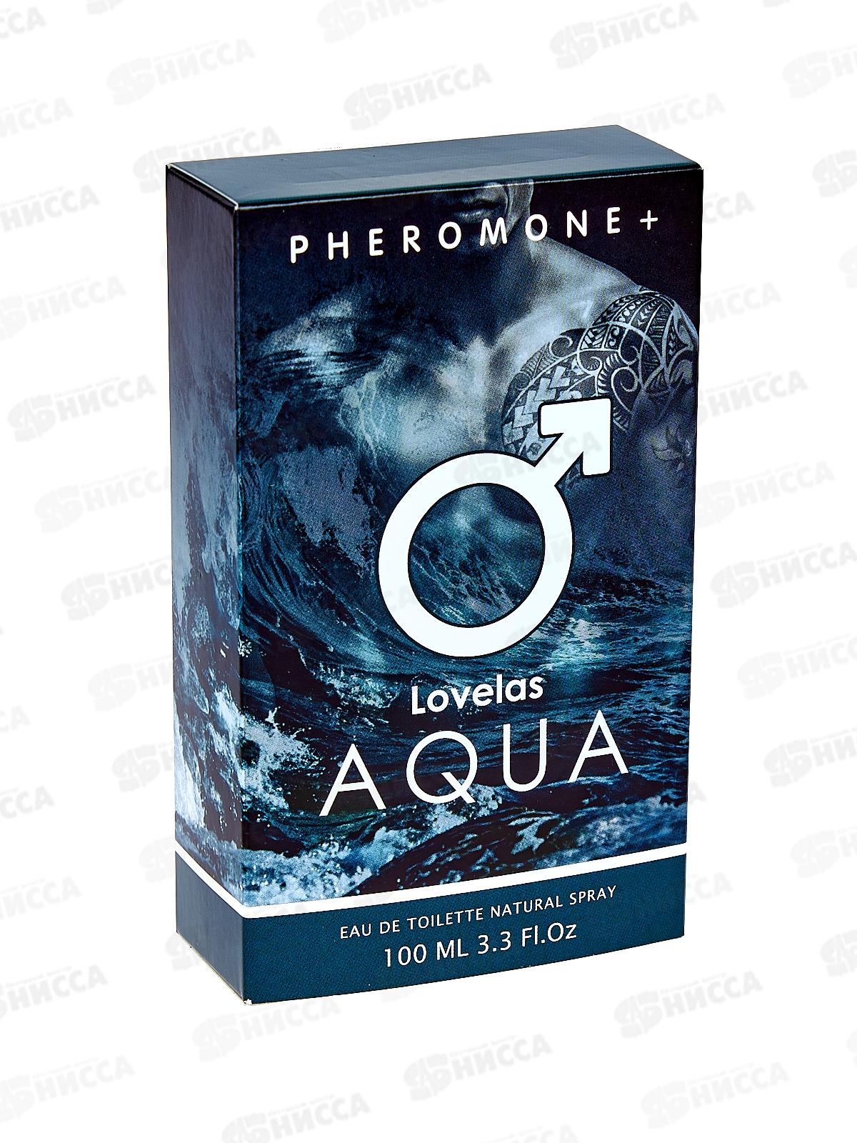 Lovelas Aqua с феромонами, туалетная вода 100мл мужская 24 М