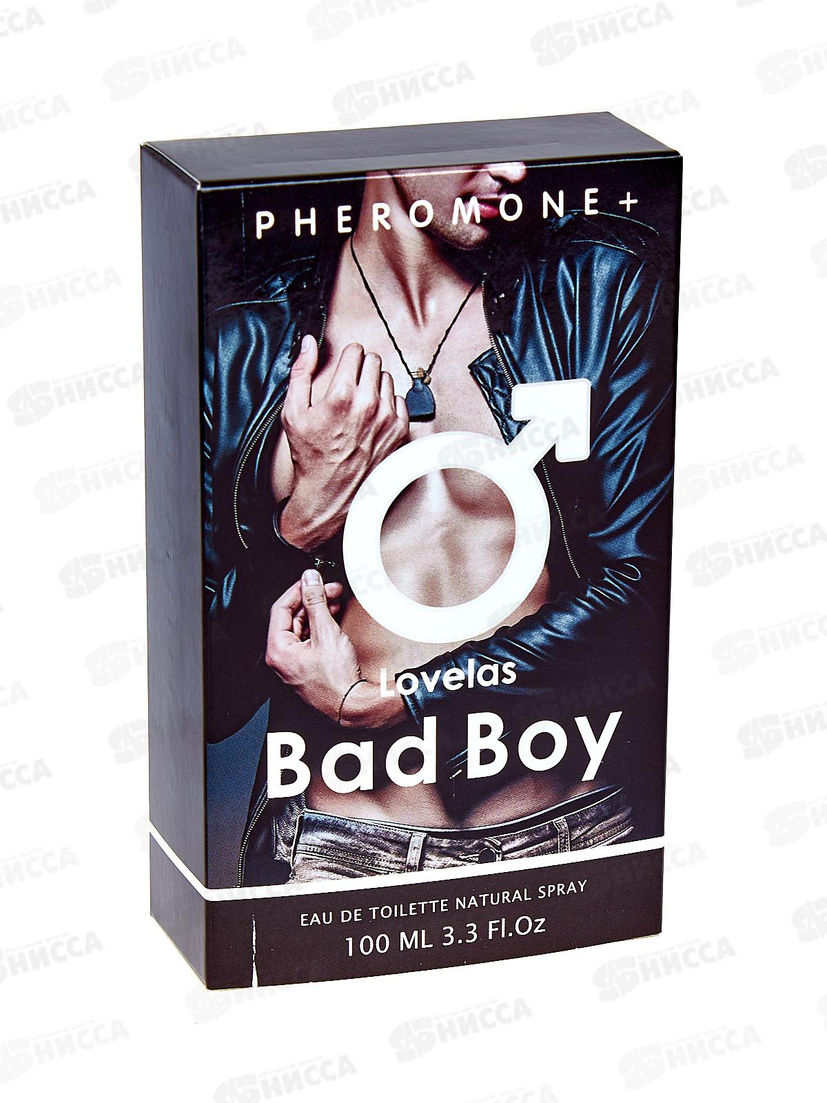 Lovelas Bad Boy с феромонами, туалетная вода 100мл мужская М