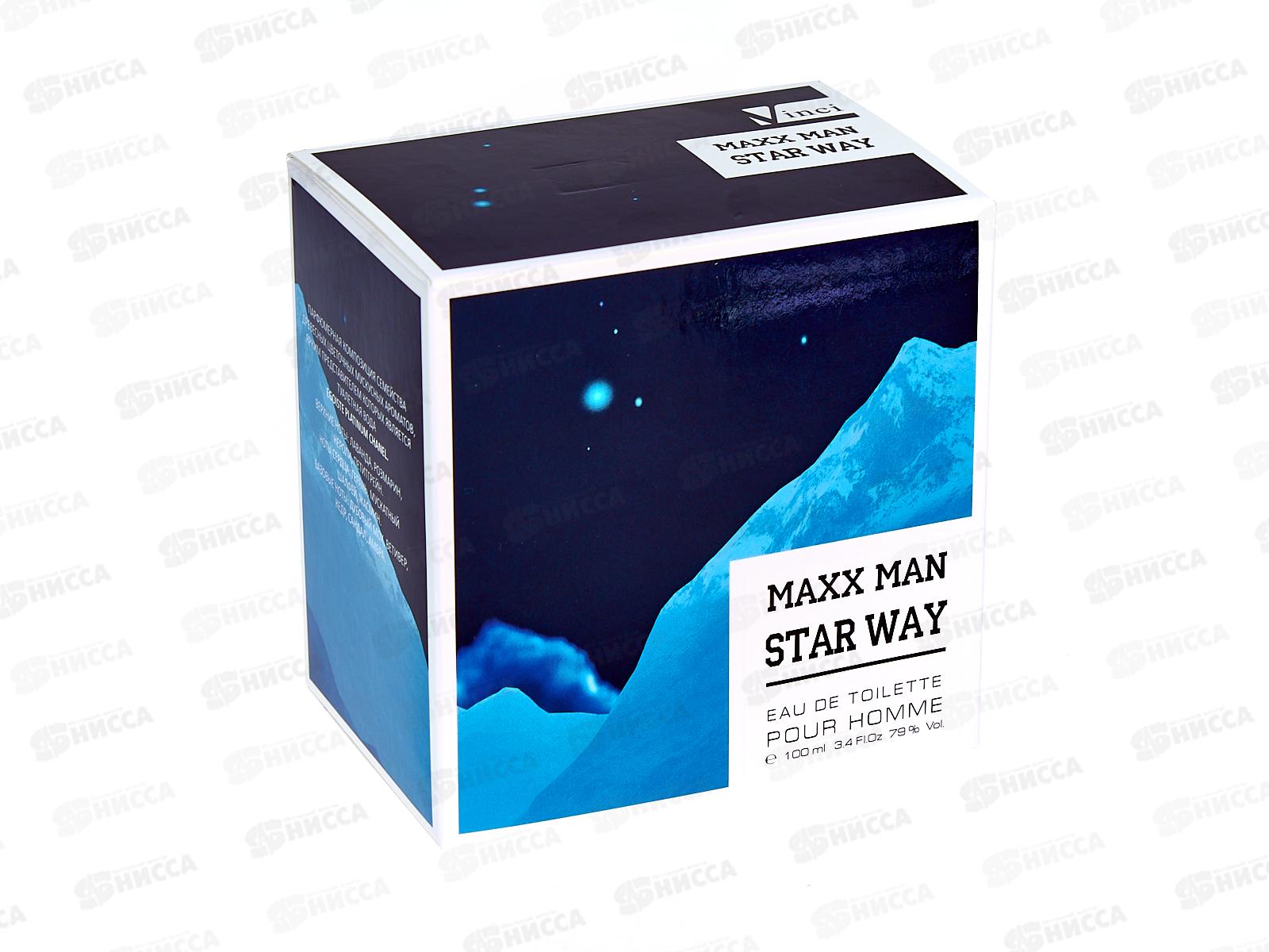 Maxx Man StarWay, туалетная вода 100мл мужская М