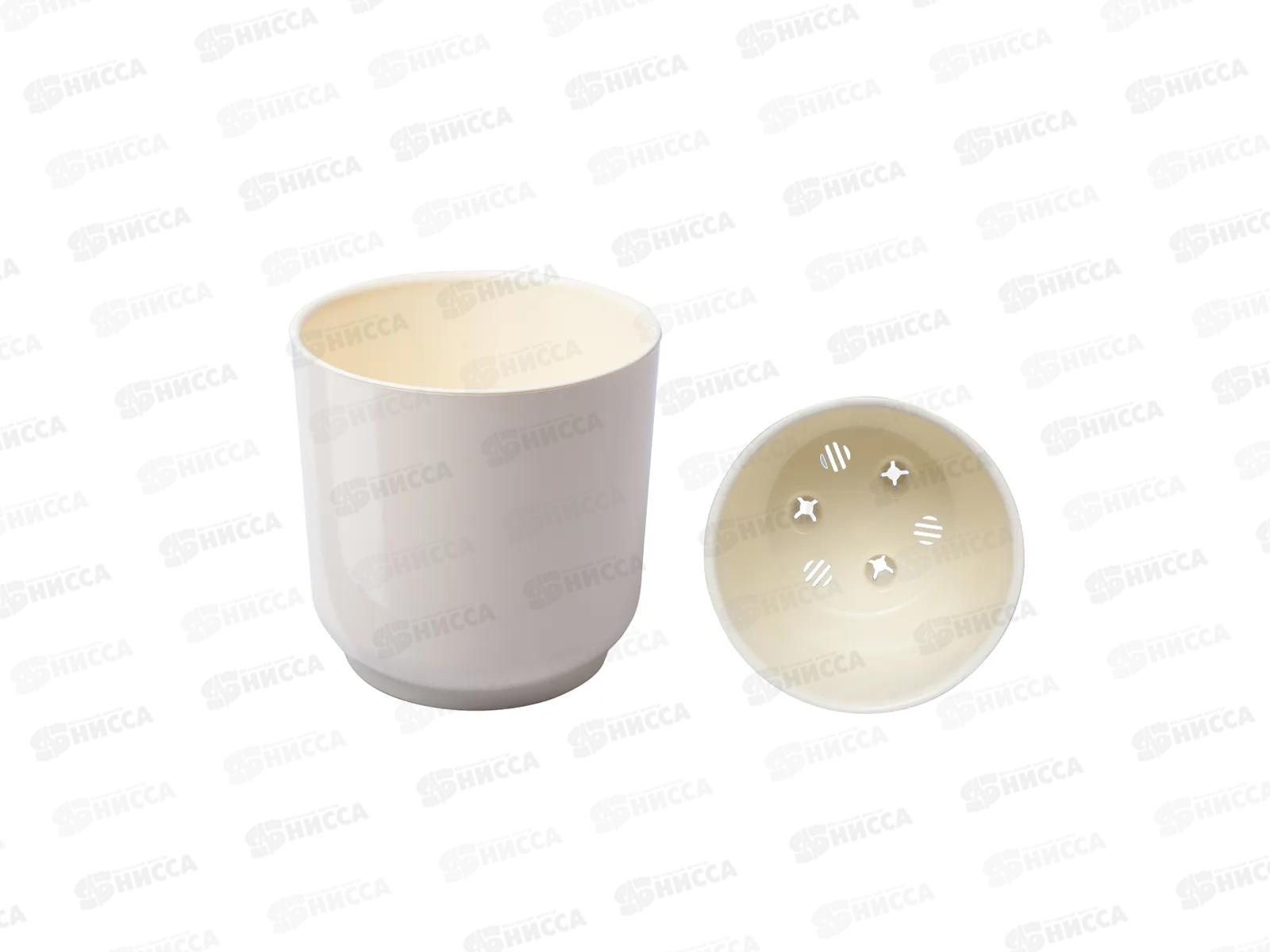 Горшок для цветов Дельта 3,2л Ванильный  *8