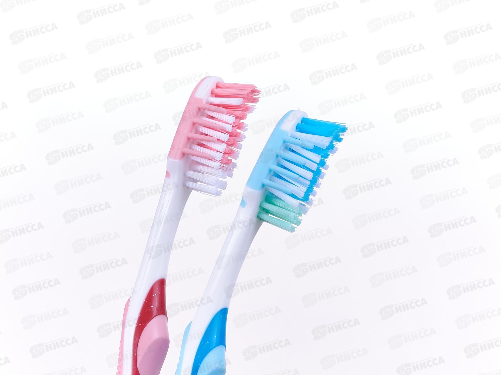Зубная щетка МАКС Смарт 2шт голубой *20
