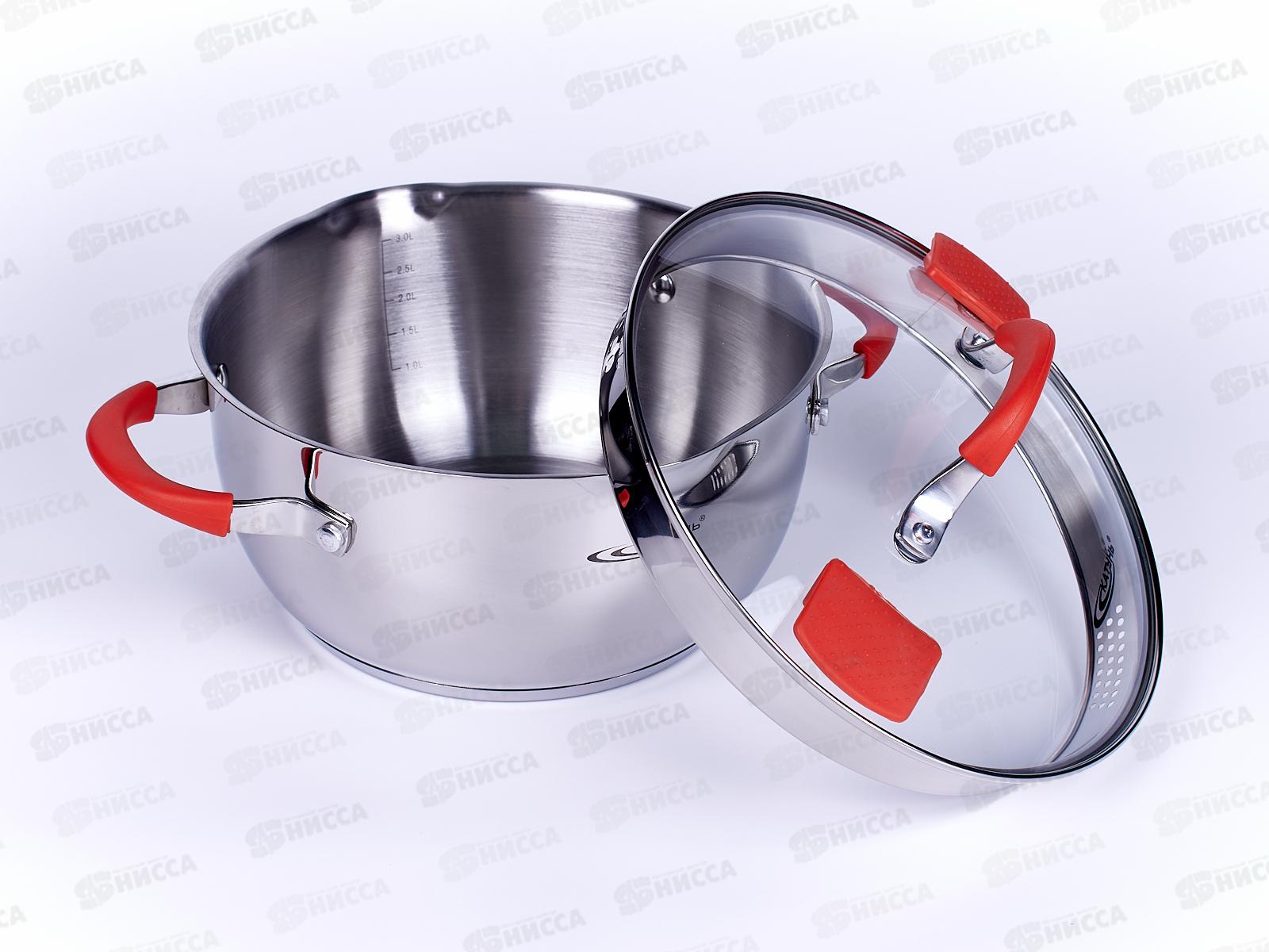 Кастрюля 4,0л (Аврора) d-22  КТ07-D-22 *4