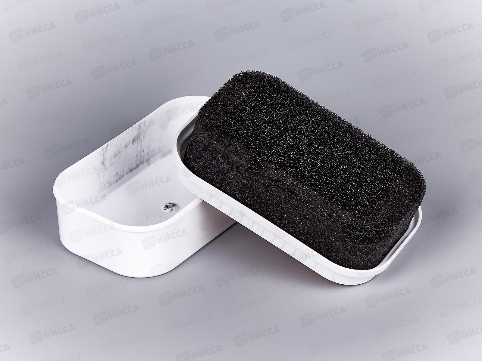 Губка для обуви Штрих  Стандарт черная НД *12/96